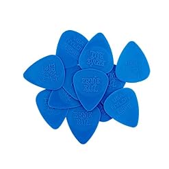 Ernie Ball Lot de 12 médiators fins en nylon, moulés par injection, 0,53 mm - Les Beatles, Paul McCartney, John Lennon, RIngo Starr, George Harrison