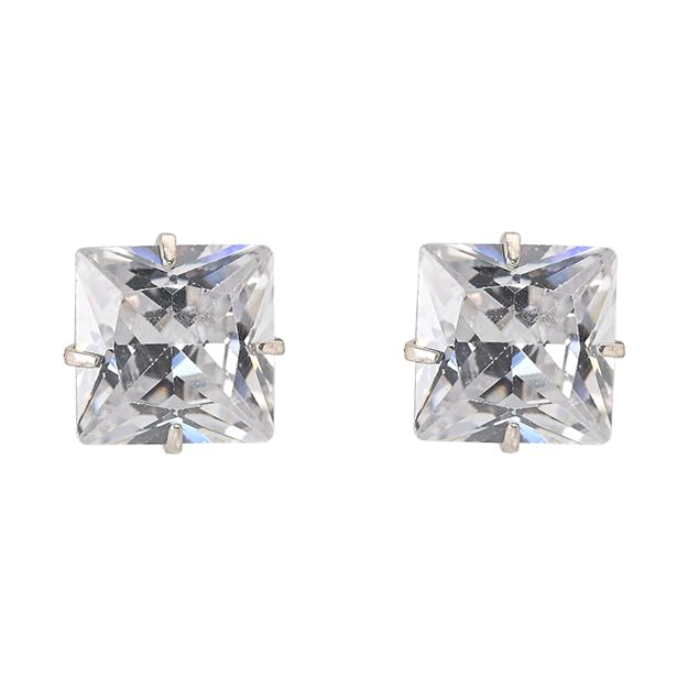 See full amazon price history chart for Silverwala 925-92.5 Sterling Silver Princess Cut Real Cubic Zirconia Stone Fashion Stud Earrings For Men, Women, Children, Boys and Girls (3 mm) Silverwala 925-92.5 Sterling Silver Princess Cut Real Cubic Zirconia Stone Fashion Stud Earrings For Men, Women, Children, Boys and Girls (3 mm) (B07XFPWBTN) Amazon Price History, Amazon Price Tracker
