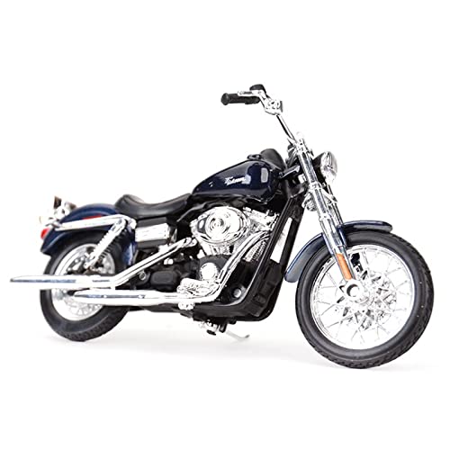Moto Harley 2006 FXDBI Dyna Street Bob 1:18 en alliage injecté
