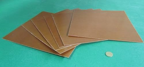Generic KS-5929-21-10 Micarta Canvas Ce Phenolic Sheets .031 Inch (1/32") Thick X 12 Inch X 12 Inch 6 Units thumb #6