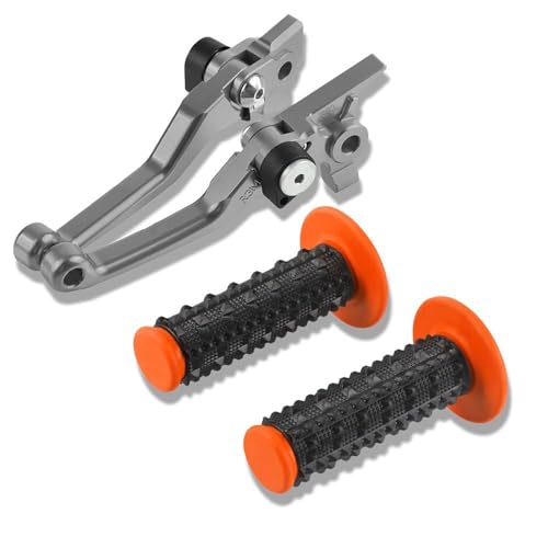 Poignées de guidon pour TW200 2000-2007 levier embrayage et frein dirt bike style 14