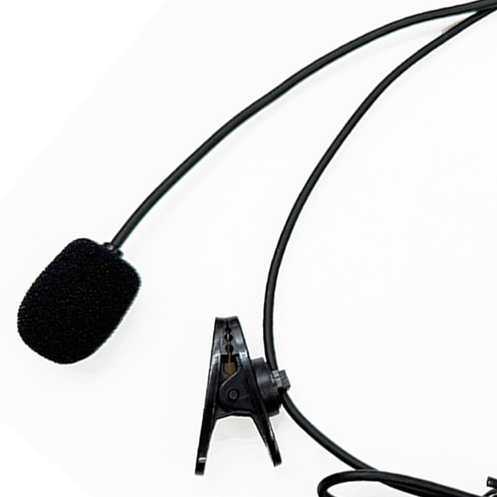 Motorcycle Helmets Compatible 3.5mm Plug Elbow Plug Earphone Headphones Intercom Mic Headset — view 6