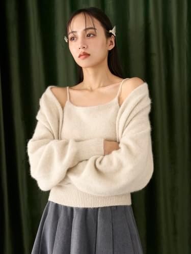 Amazon | [スナイデル] フォックスキャミセットカーデ SWNT245009DGRYF