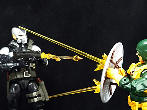 Super Action Stuff 19 Piece Firepower Series Action Figure Accessories 1:12 Scale Action Figure Accessories. Includes Muzzle Flares, Blasts, Action Effects For Weapons And Displays. #TOP6