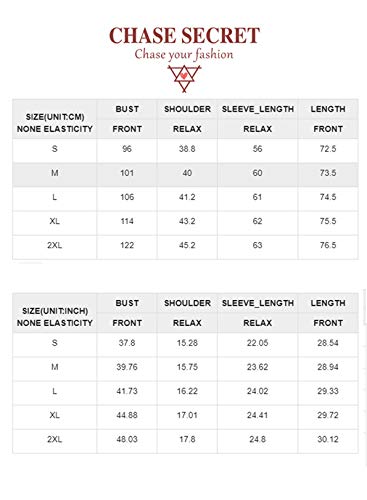 Chase Secret Women Loose Fit 3 4 Sleeve Collared Color Block Tunic Petite Blouse Tops Shirts Orange Small #TOP5