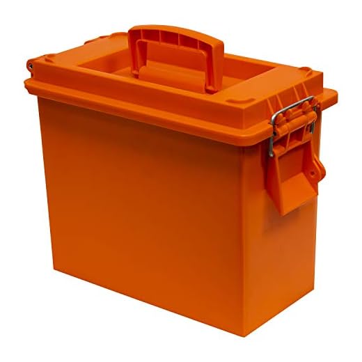 Wise Outdoors 5602-15 Tall Utility Dry Box, Orange,Large