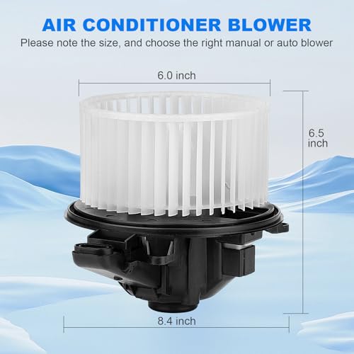 Image of HVAC Heater Blower Motor 700237 Car AC Blower Motor Compatible with Ford 2009-2017 Expedition, 2009-2014 F-150, for Lincoln 2009-2017 Navigator,AL1Z19805A 75873 Replacement Blower Motor