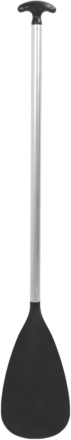 Kayak Paddle Ergonomic Grip Lightweight Aluminum Alloy One Piece Inflatable Boat Paddle for Kayak Canoe Rubber Boat