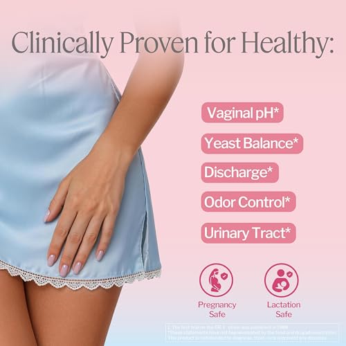 Image of Life-Space Vaginal Probiotic Women's Microflora pH Balance ClinicallyTested | 60-day supply, probiotics for women, 6.3B CFU 6 strains, healthy odor, yeast, discharge, Lactobacillus rhamnosus GR-1, RC-14