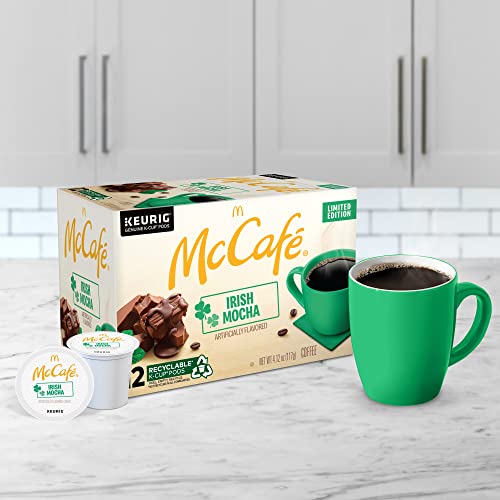 Image of McCafe Irish Mocha, Keurig Single Serve K-Cup Pods, Flavored Coffee, 72 Count (6 Packs of 12)