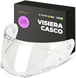 Everalo Visiera Compatibile con HJC I90 - I91 - HJ33 (Trasparente)