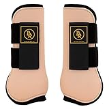 Doble cierre de velcro. Protege las patas del caballo de golpes y golpes.