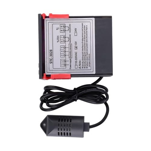 Termostato Com Display Digital STC-3028 para Comutação Automática de Dispositivos de Refrigeração e