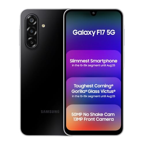 Samsung Galaxy F17 5G, Neo Black (4GB, 128GB) view 2