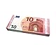 Scratch Cash 100 x € 10 Euro Money to Play (Größe auf 125% im Vergleich zu echtem Geld erhöht)