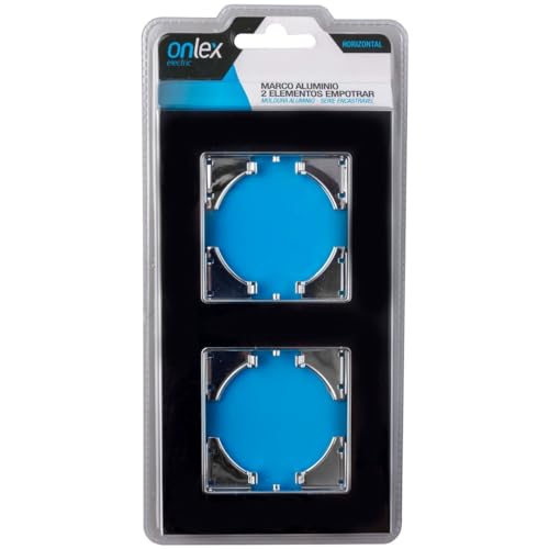Plaque double horizontale alu noir pour masquer les défauts muraux
