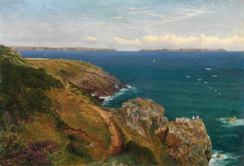 Fresh Sea Breezes Charles Parsons Knight - Toile Lumineuse pour Illuminer un Salon Sombre 60x90cm