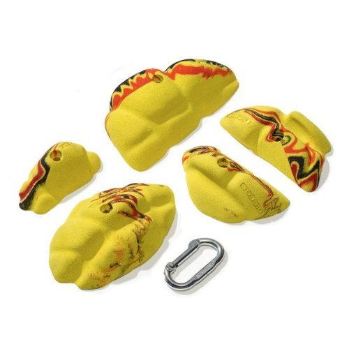 HQK Medium Sandstonia Handholds - Red