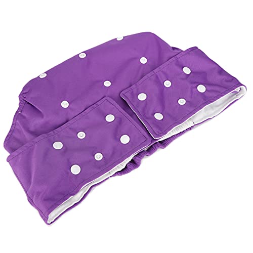 jadenzhou Pantalones de Pañales Reutilizables, Pañales para Adultos Lavables, Transpirables, Cómodos, Ajustables, Duraderos para Hospitales para Discapacitados
