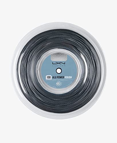 Just Tennis San Diego Luxilon Alu Power Reels 200M (Rough, Soft, Vibe, Ocean Blue, Black) (Alu Power Black (Black) - 1.25Mm) #TOP1