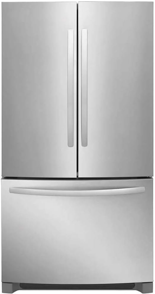 Frigidaire FFHN2750TS 36 Inch French Door Refrigerator with 27.6 cu. ft. Total Capacity, 4 Glass Shelves, 8.7 cu. ft. Freezer Capacity, in Stainless Steel