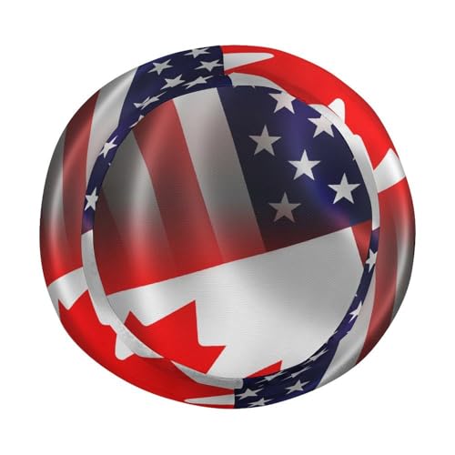 US Canada FlagChildren's Bucket Hat for Boys and Girls, Breathable Summer Beach Hat52cm4