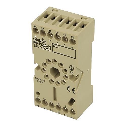 PF113A-N | 694131 | OMRON Socket, DIN Rail/Surface MOUNTING, 11 PIN, Screw TERMINALS (IEC/VDE)