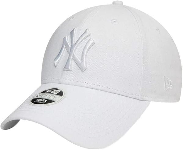 New Era Wmn Essential 940 New York Yankees Optic White Women's cap, White, One Size (Manufacturer Size: OSFA) - 4