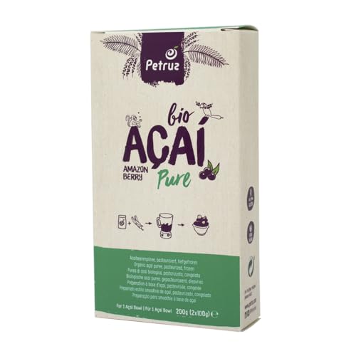 Petruz Pulpa de Açaí Pura Bio, 2 x 100g (Congelado)