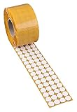 1000x peha® Filzgleiter FIX in weiß oder braun, Selbstklebend; rund Ø 17 - 50 mm, Stärke: 3 mm, Farbe:weiß;Größe:Ø 17 mm