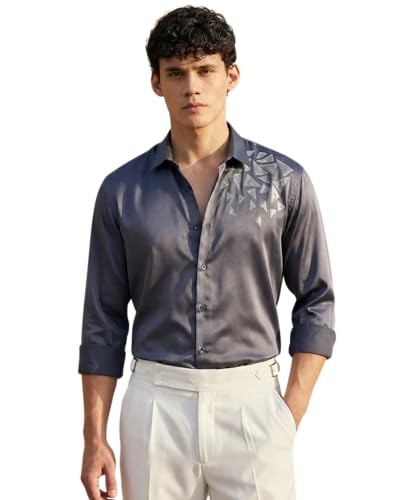 IndoPrimo Men’s Stylish Satin Shirt for Party, Formal, Daily and ...