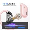 Merryking AI Language Translator Earbuds, OWS Real-Time 3-in-1 Translation Earbuds 144 Languages & Accents, Translation Device for Travel Business Learning, Pink