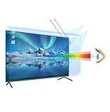 32 inch VizoBlueX Anti-Blue Light Monitor/TV Screen Protector and Damage Protection Panel (28.5 x 17.1 inch) Filter Blocking UV & Blue Light from 380 to 495 nm. Fits LCD, OLED & QLED HDTV Displays
