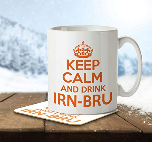 Keep Calm and Drink IRN-BRU - Funny Quotes Mug