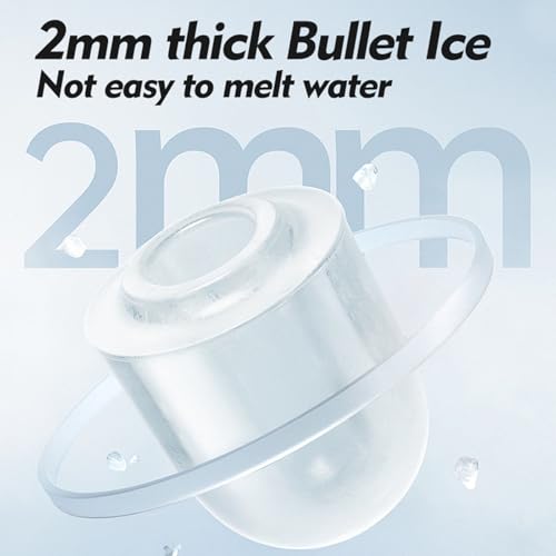 Máquina portátil para hacer cubos de hielo 12 kg/24h miniatura 6