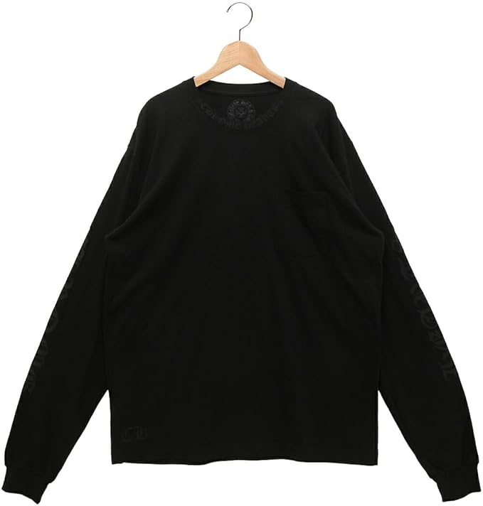 Amazon | [クロムハーツ] Tシャツ カットソー ロンT ブラック