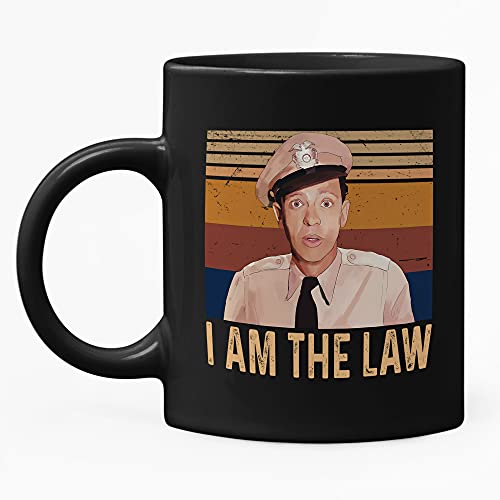 Dxcvbrds The Andy Griffith Show Barney Fife I Am The Law Vinatge Mug 11oz
