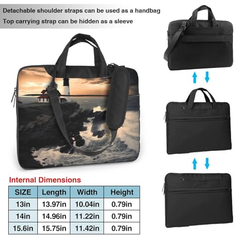 Bolso para portátil KHiry negro 15.6 pulgadas miniatura 3
