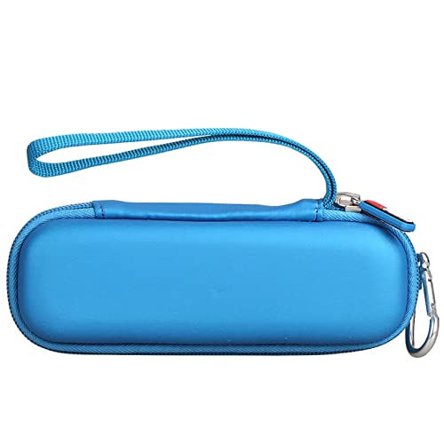 FBLFOBELI EVA Hard Carrying Case Compatible with The Breather/HETARU Natural Breathing Exercise Device, Hand-Held Inspiratory Expiratory Muscle Trainer (Blue, Case Only) - Thumbnail 4