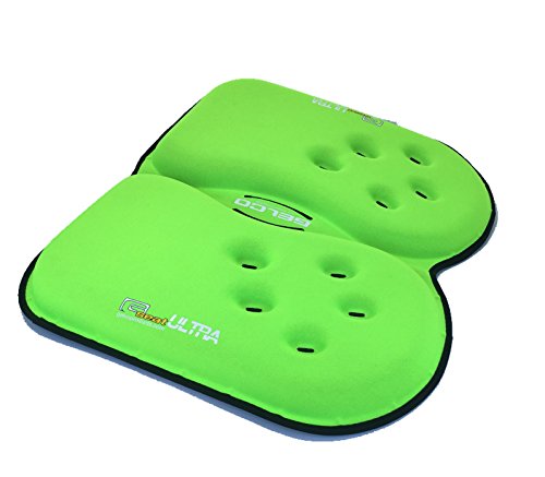 GSeat Ultra Large Gel and Foam Coccyx Seat Cushion for Back Pain Relief