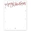 Merry Christmas Line Stars
