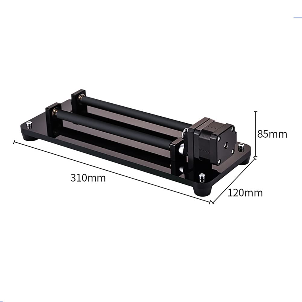 CNC grawerowana laserowo platforma obrotowa cylindra regulowana CNC części tokarskie z 42 silnikami krokowymi do puszek obiektowych o średnicy 30-200 mm