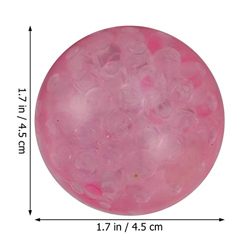 Balas Luminescentes de Estresse 4 peças BESPORTBLE, Bolas Adesivas Brilhantes, Brinquedos de Descomp