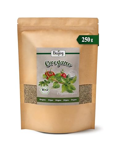 Biojoy BIO-Oregano (250 g), getrocknet und gerebelt, Oregano Tee (Origanum vulgare)