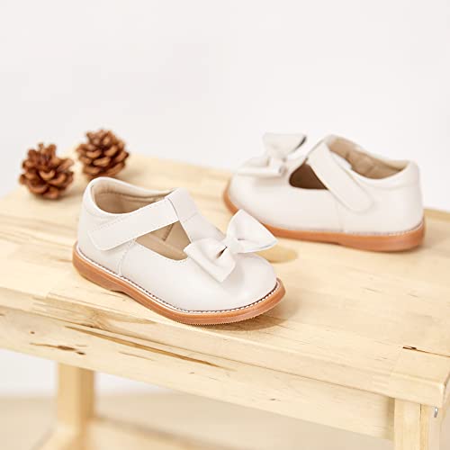 Image of Felix & Flora Toddler Little Girl Mary Jane Dress Shoes - Ballet Flats for Girl Party School Shoes