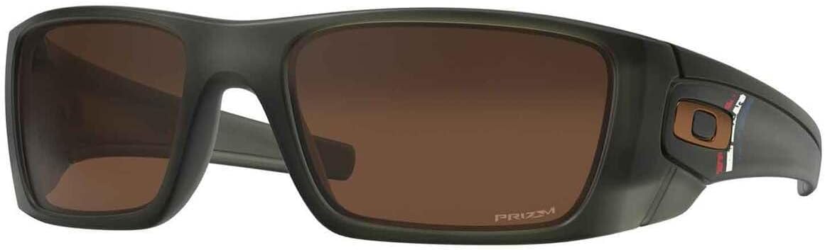 Oakley Standard Issue Fuel Cell Sunglasses American Heritage Matte Olive Ink with Prizm Tungsten Lens 61mm