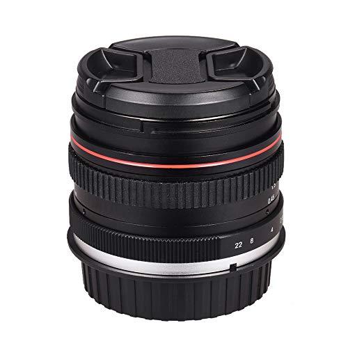 Domary 50mm f/1.4 USM Lente de foco antropomórfico padrão de grande abertura Lente de câmera com bai
