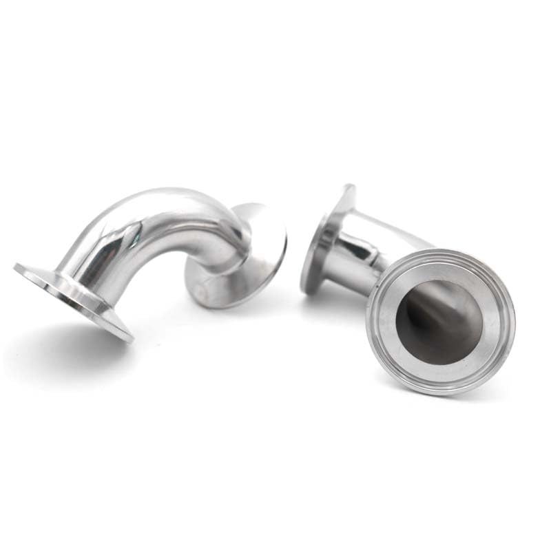 Codo de acero SS304 de 90 grados para solucionar giros en tuberías de 57mm OD 7