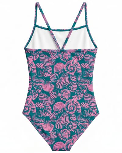 Image of weVSwe Baby Girl Swimsuit One Piece Swimsuit Cute Toddler Girls Sleeveless Bikini Kids 2-10 Years