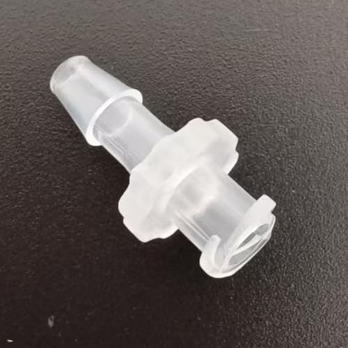 100pcs Male Luer to Barb Connectors - Durable PP Plastic Hose Fittings for Laboratory and Industrial Use(5/32inch Female)